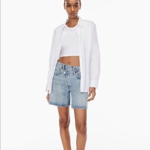 Agolde Criss Cross Short Size 27